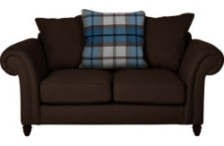 Heart of House Windsor Regular Fabric Sofa - Mink/Blue